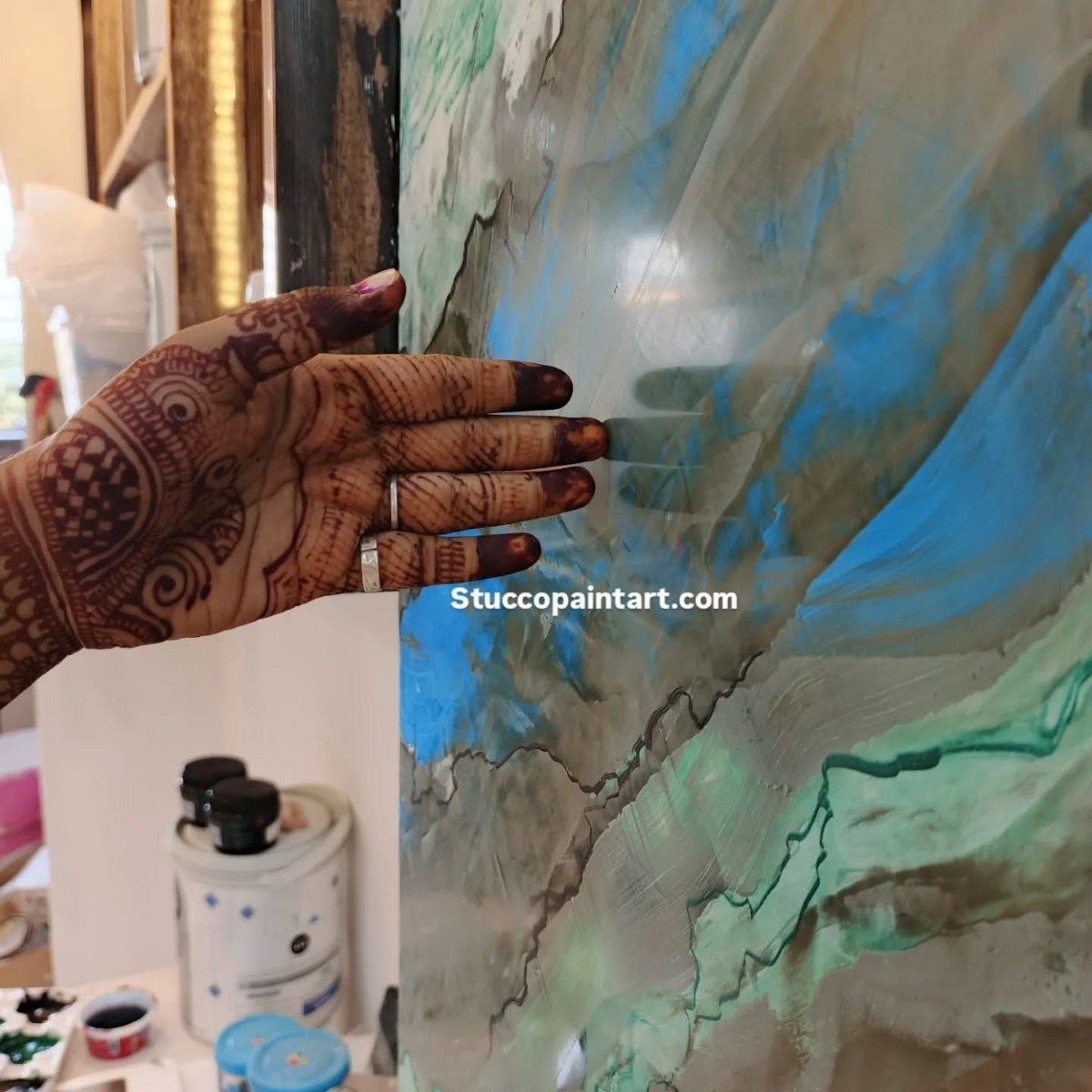 Royale Play Stucco Mirror - Image 3