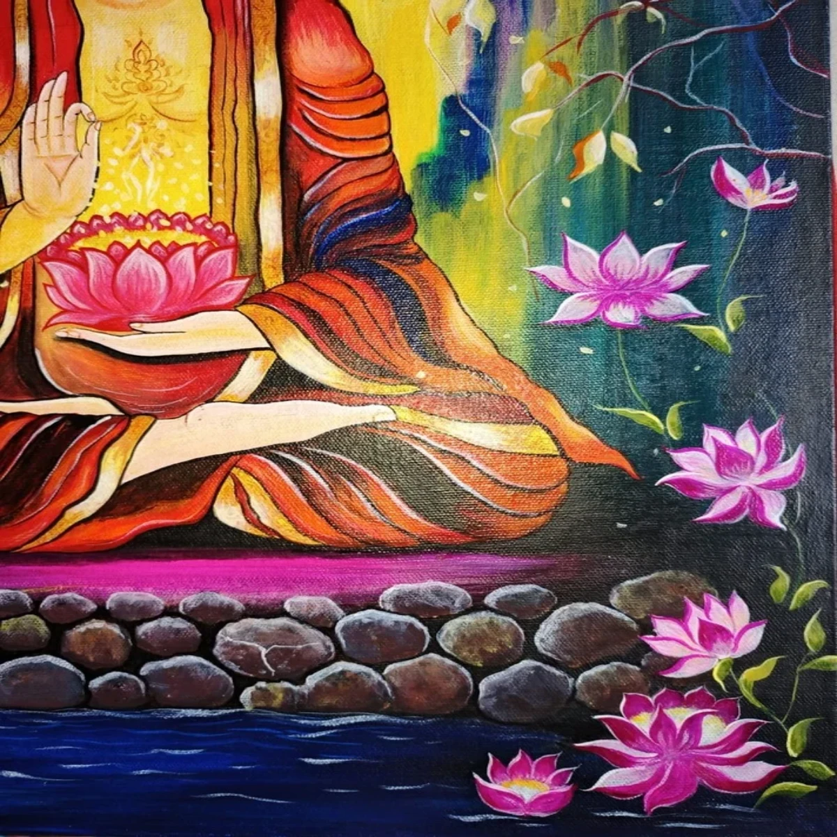 Buddha Canvas Painting