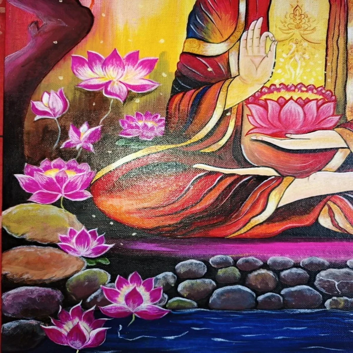Buddha Canvas Painting