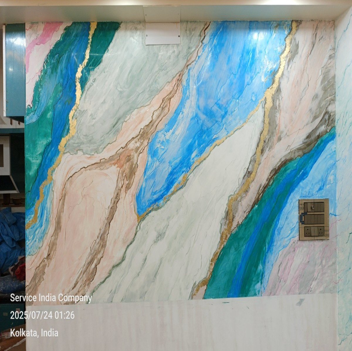 Marble Texture Painting