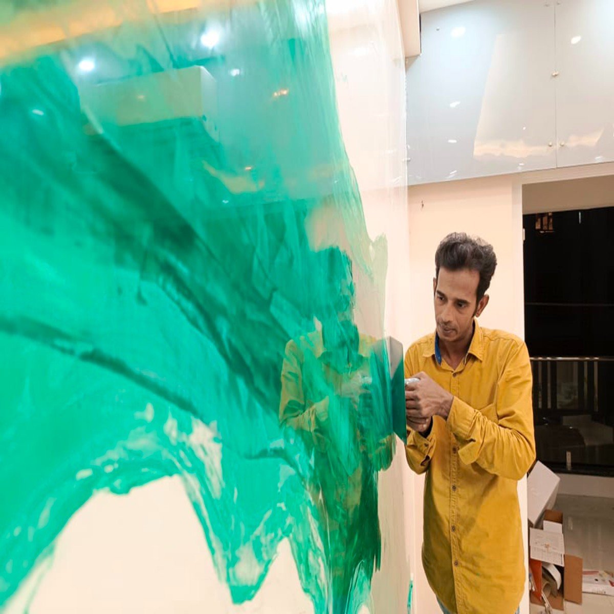 Stucco Paint Art 008