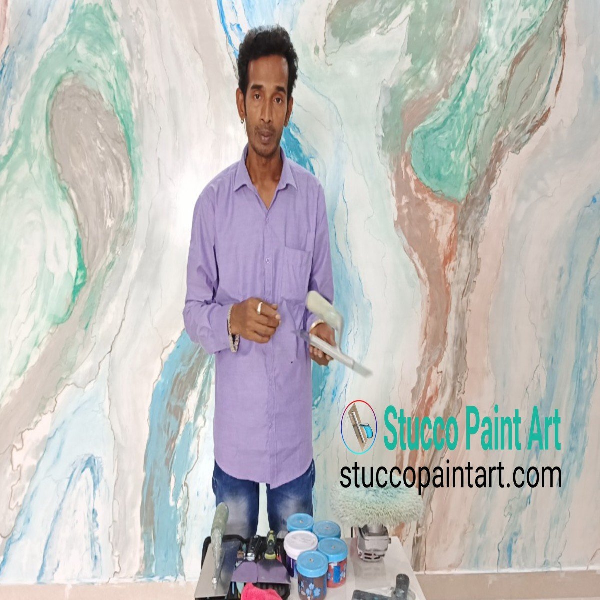 Stucco Paint Art Course
