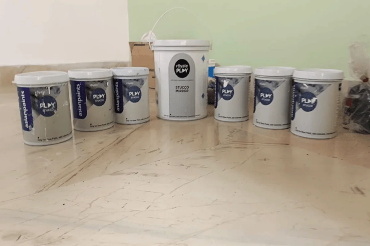 Stucco Mirror Asian Paints