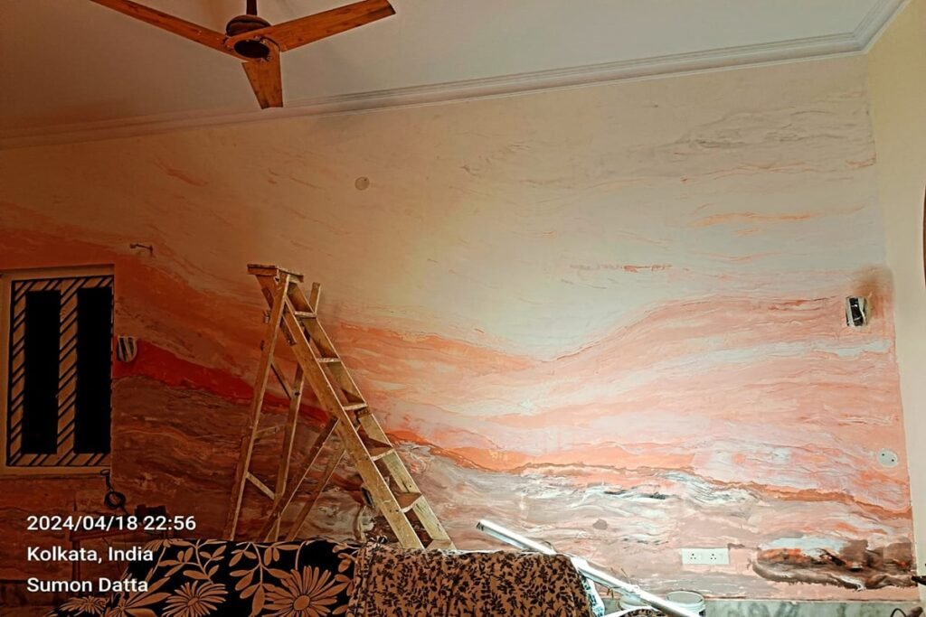 Stucco Mirror Design