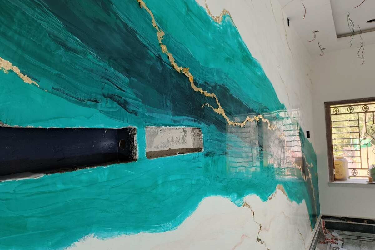 Stucco Mirror by Asian Paints