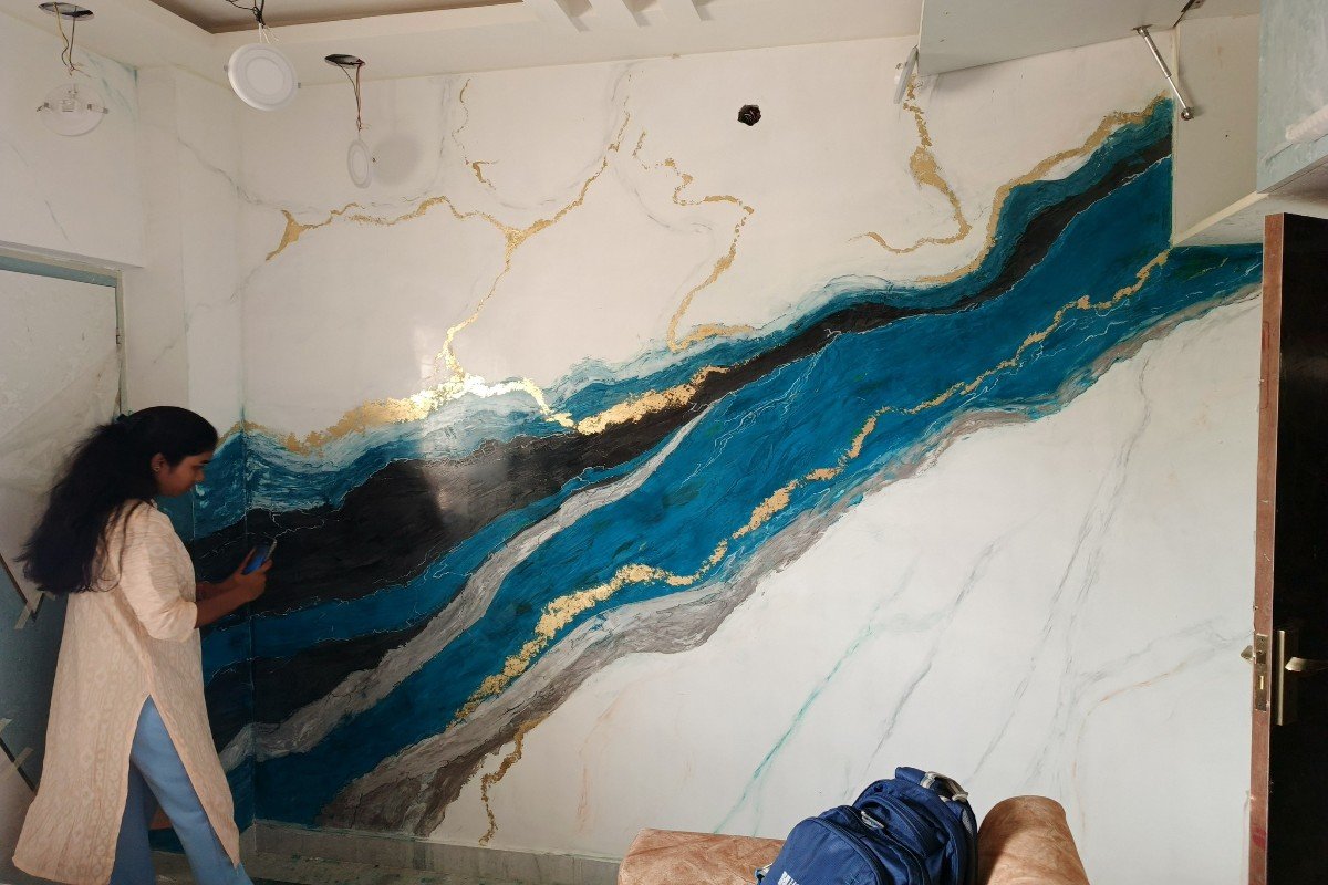 Venetian Plaster Stucco Marble Effect