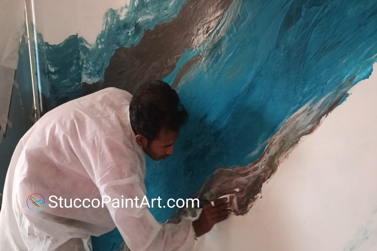 Venetian Plaster Stucco Marble Effect