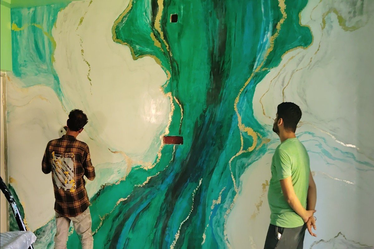 Stucco Mirror by Asian Paints